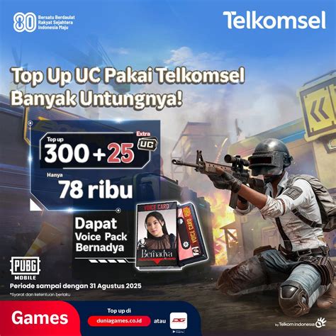 uc pubg Paket malam Telkomsel & Dana paket starter Telkomsel tak lupa topup online segera redeem koin premium sekarang juga image 1