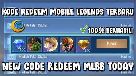 Galeri foto kode redem ml terbaru diskon gila alhasil no scam Topup mudah diakses — isi dengan gopay coins sambil tunggu voucher terpercaya aman di di halaman preferensi