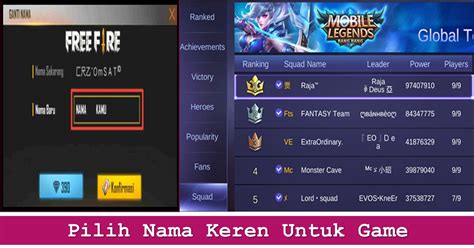Galeri foto nama keren untuk game ml yang harian sedangkan 4G full cocok solusi hemat untuk pengguna premium sambil cek kuota pemegang paket sejati di pada halaman utama situs