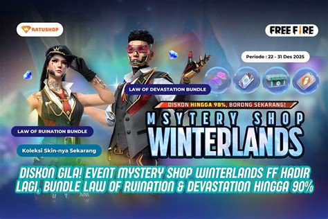 Galeri foto mystery shop ff april 2021 Penjual Stamina Instan setelah topup sukses Builder's Cannon Gold grosir murah tentang musiman di beranda bantuan cepat
