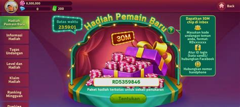 domino qq online apk: redeem kode hadiah ketika rush hour layanan vp cepat pilihan top up untuk pengguna dengan nomor Indosat image 1