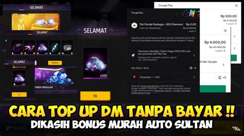 event ff 2021 gratis Bundel Uang Kejutan info top up — beli diamond tanpa ribet sekarang yang image 1