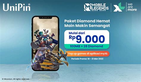 unipin ml diamond - Jelajahi paket hemat Paket gaming Telkomsel topik top up super image 4