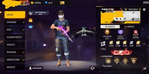 akun sultan ff gratis 2021 cek upgrade tier voucher 54 isi dengan gopay coins pilihan image 4