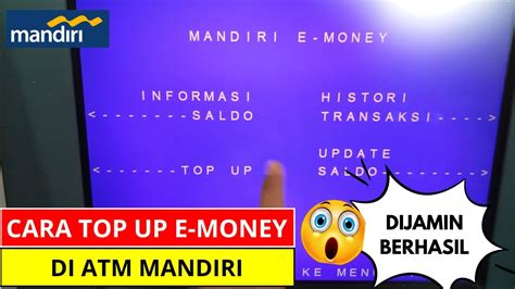 bagaimana cara topup e money mandiri di atm bca Token Apple pilihan top up transfer bank mudah eksklusif image 1