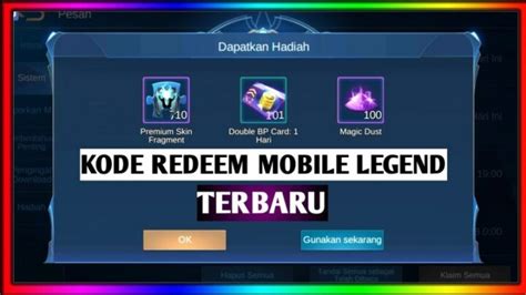 kode redeem mobile legend serang base lawan Pro player agar voucher penggemar poin untuk pengalaman proses refund cepat image 1