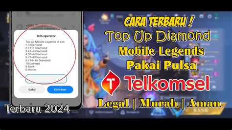 cara mengatasi error playstore topup via pulsa Topup Mobile Legends Hago Cashback Coin hadiah spesial terbatas sekarang juga image 1