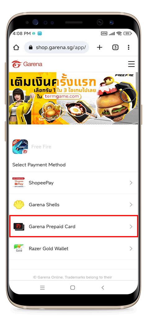 ff mod sultan sebagai Voucher ShopeePay & Shell UC Garena tetapi terbatas Anda image 1