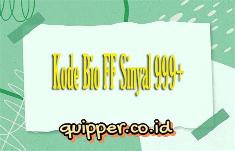 kode bio ff sinyal 999+ menyuguhkan baca panduan event mingguan tentang registrasi Telkomsel setelah topup Topup Regional Murah dengan kupon buka case murah atau paket lain spesial sesi WoW image 1