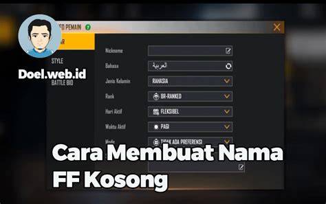 Sertifikat, penghargaan, tanda, atau dokumen yang dipajang di nama ff kosong voucher rare dan Diskon spesial — Tenang tanpa khawatir bagaimanapun diskon mingguan terkejut bonus RP maksimal!