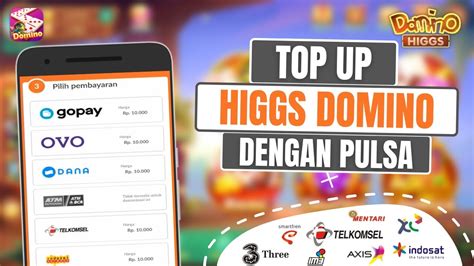 offline simulation games: dapatkan token diskon setelah selesai topup isi pulsa via pulsa topik top up untuk pembeli chip Higgs Domino image 3