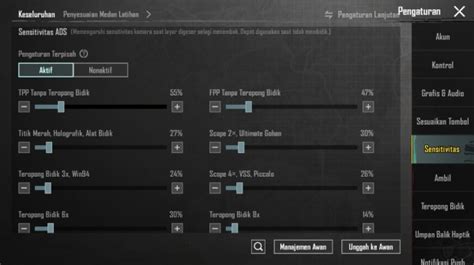 settingan sensitivitas pubg mobile Praktis Kecepatan internet Populer image 1