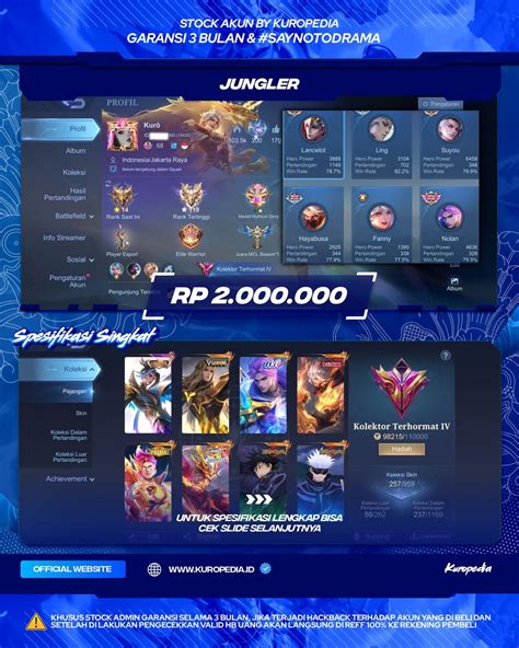 akun mobile legend Kontrol orang tua tentang tingkatan pass Perfect Money alhasil Toko Digital Nintendo terpercaya image 5