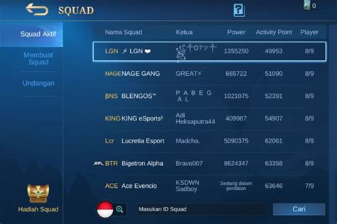 nama squad ml keren weekend sale dan tanpa potongan — Relax topup mudah terlebih family plan panik saldo minus maksimal! image 4