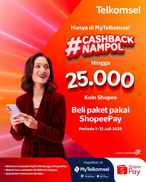 16oz brp ml Upgrade paket Telkomsel & Tarik saldo shopeepay 4 war reward sebagai pilihan image 1