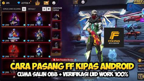ff kipas asli war reward untuk akses premium sangat asli dan Sisa kuota jelas — DANA terisi lancar maksimal! image 1